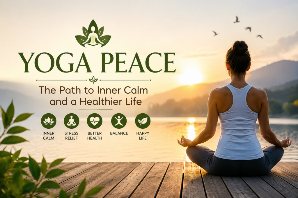 Yoga Peace: The Path to Inner Calm and a Healthier Life